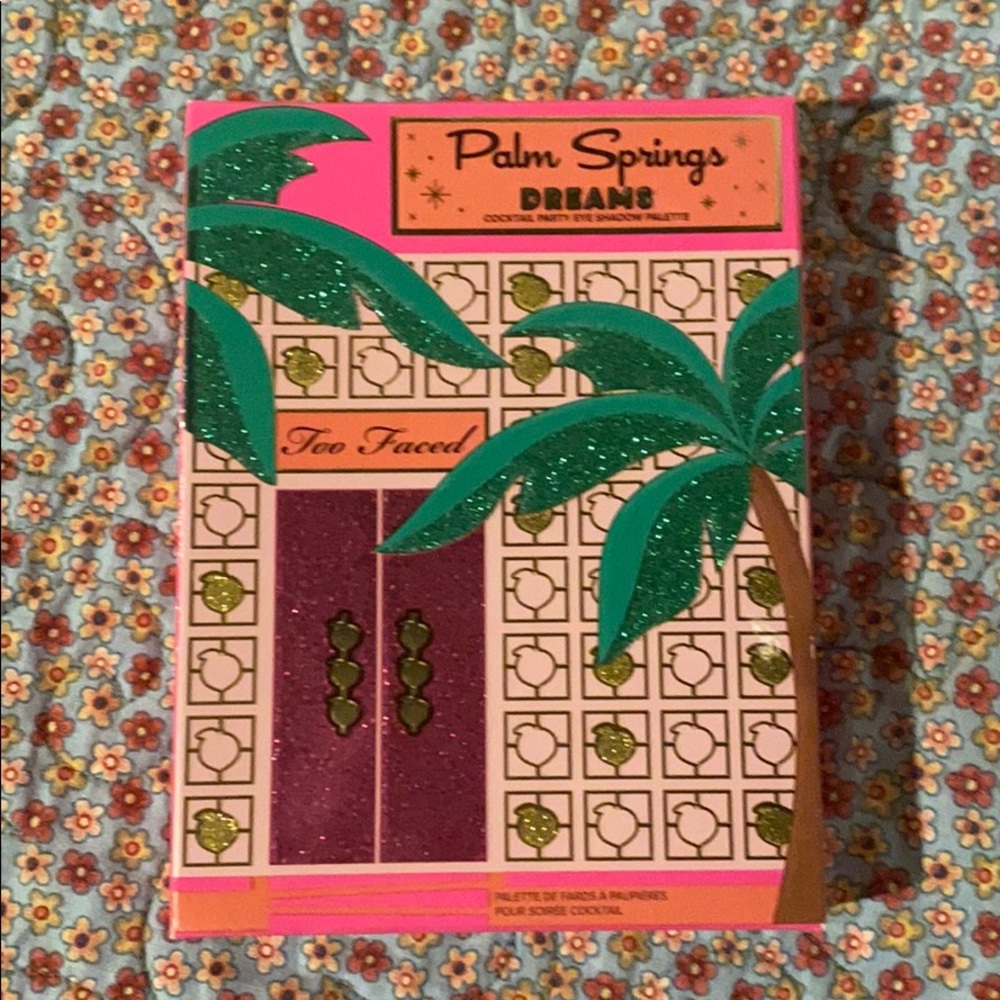 NIB Too Faced Palm Spring Dreams eyeshadow palette